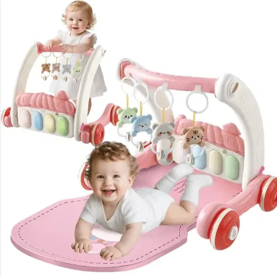 Kids Game 2-in-1 Baby Gym With Walker © Ⓢ