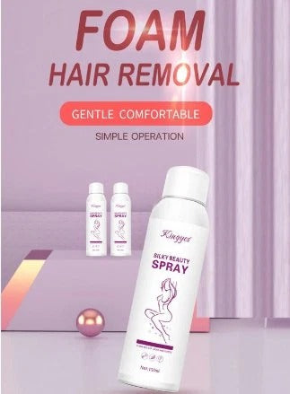 Silky Beauty Hair Removal Spray - Quick & Easy Hair Removal