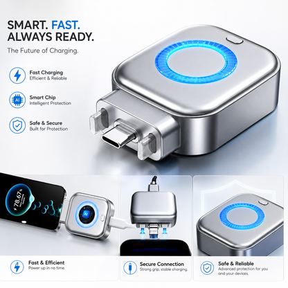 Smart Auto-Disconnect Charger – Fast Type-C Charging with Automatic Eject