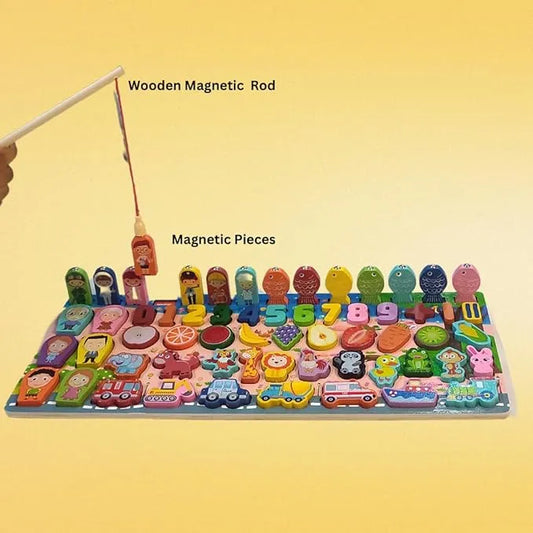 KidzLearn - 6-in-1 Traffic Matching & Counting Board