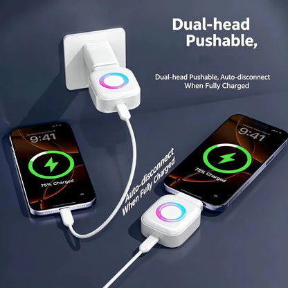 Smart Auto-Disconnect Charger – Fast Type-C Charging with Automatic Eject