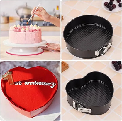 3-Piece Springform Cake Pan Set Ⓢ