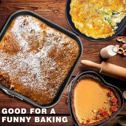 3-Piece Springform Cake Pan Set Ⓢ